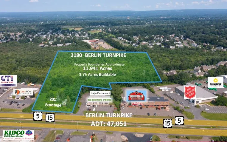 WILL BRAUN, O,R&L COMMERCIAL SELLS 11.94 ACRES | WETHERSFIELD/NEWINGTON 